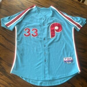 Philadelphia Phillies button-down jersey